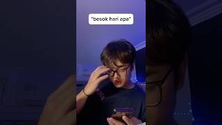 Hari minggu yang asik cuma sampe jam 12 siang kalau sore udah 💀 pov related lucu memes comedy [upl. by Nnylamme]