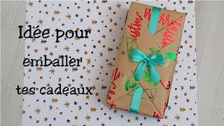 Idée pour emballer tes cadeaux 1 [upl. by Wit]