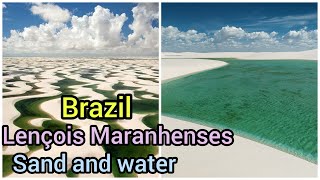 Lençois Maranhenses  Sand amp Water Brazil youtube brazil beautiful [upl. by Dadirac]