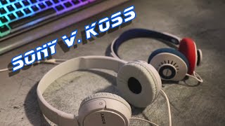 Koss KPH30i vs Sony ZX110 [upl. by Ihdin]