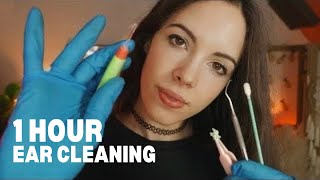 ASMR  1 Hour Of Intense Ear Cleaning 👂asmr for workstudying [upl. by Herald]