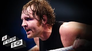 Dean Ambroses Dirtiest Deeds WWE Top 10 [upl. by Ajssatsan]