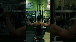 Back workout 💪💪🏋️ ll gym motivation ❤️🔥 ll skinny to muscular 🏋️shortvideo shorts [upl. by Haisoj382]