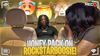 EXTREME HONEY PACK PRANK ON ROCKSTAR BOOSIE🍯😱 HE GOT IN THE BACKSEAT [upl. by Bullion]