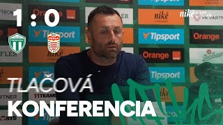 Pozápasová tlačová konferencia MFK Skalica  MFK Dukla Basnká Bystrica13 kolo 2425 [upl. by Loferski]