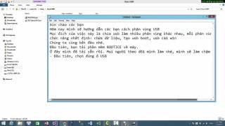 Cách phân vùng USB bằng Bootice [upl. by Leif]