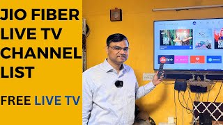 Hindi Jio fiber set top box channel list  Jio fiber tv channels watch 550 live tv channels free [upl. by Gilman914]