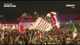 Chivas festejando en la Minerva su título 12 [upl. by Lemuelah]