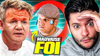 GORDON RAMSAY RECADRE UN CHEF DE MAUVAISE FOI [upl. by Idnek]