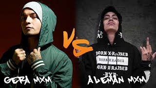 Batallas de Rap Gera Mxm Vs Aleman RAP4LIFE [upl. by Ha547]