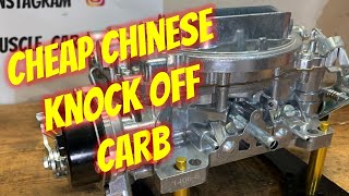 Cheap eBay Knock Off Carburetor Review [upl. by Noami546]