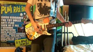 Jawbreaker  Sluttering May 4th GUITAR Cover [upl. by Notrom]