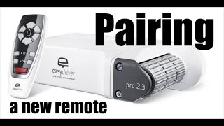 Pairing an easydriver Reich remote [upl. by Lanta]