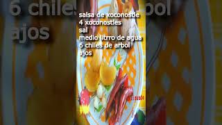 salsa de xoconostle 2 recetas cocinando cooking [upl. by Faxon719]