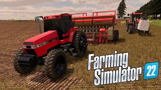 Finzalizando o plantio do TRIGO na Fazenda Ressaca Kalinoski Map V2  Farming simulator 22 [upl. by Hollenbeck339]