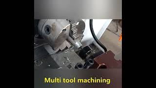 Mini CNC Lathe and Milling Combo Machinecnclathecnclathemachinelathemachine [upl. by Ynohtnaeoj]