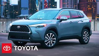 2022 Corolla Cross Overview  Toyota [upl. by Adialeda]