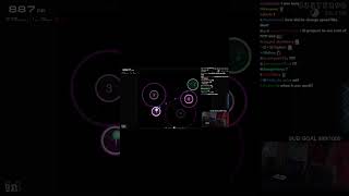 mrekk fcs 300bpm crossscreen jumps for fun osu osugame mrekk [upl. by Voleta]