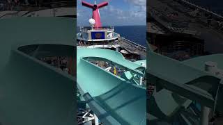 Carnival Liberty Waterslide ASMR carnival carnivalcruise carnivalliberty [upl. by Dorlisa625]