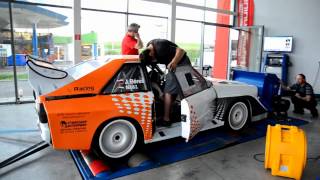 Audi S1 22 I5 DOHC 20v Turbo 572Hp 615Nm on dyno Profituning [upl. by Eniamret]