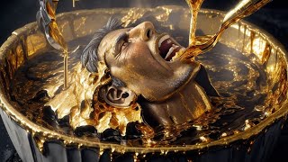 Roman history The story of Marcus Crassus pouring molten gold into his mouth [upl. by Torras]