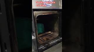 STERILIZER automatic autoclave 🏥❣️shortvideo doctorshospital youtubeshorts mbbs autoclave [upl. by Ecraep]