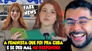 A F3MlNlTA QUE FOI PRA CUBA E SE DEU MAL ME RESPONDEU KKKKKKK [upl. by Haikezeh]