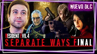 🔴 FINAL de NUEVO DLC de Resident Evil 4 Remake SEPARATE WAYS [upl. by Fitting532]