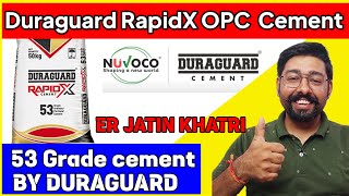 Duraguard RapidX cement review by Jatin khatri  Duraguard 53 Grade cement  Cement  Ishaan Designs [upl. by Cristian856]