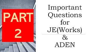 P2Important Question for JEWorks amp ADEN  Er Trivendra Kumar [upl. by Michelina]