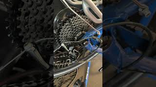 Rear derailleur wont shift to smallest cog part 1 [upl. by Odille]