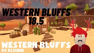 ROBLOX Speed Race  Western Bluffs 185 [upl. by Eseeryt]