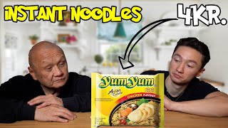 Min Far Laver INSTANT NOODLES Om Til Kinesisk Mad [upl. by Neenaj662]