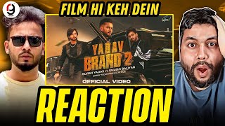 Elvish Yadav  Yadav Brand 2 Official Video Sunny Yaduvanshi  Ak Rok  Khushi  REACTION BY RG [upl. by Esinyl]