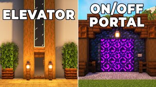 3 Useful Redstone Builds for Survival Minecraft [upl. by Ialokin549]