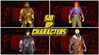 S10 BP CHARACTERS BR GAMEPLAY CODM SEASON 10 BATTLE PASS CHARACTERS LEAKS 2024 COD MOBILE [upl. by Ynohtna]