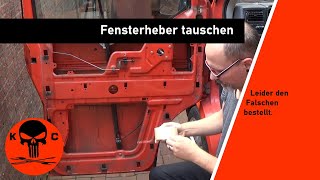 T4 Fensterheber austauschen t4  Camper Transporter VW [upl. by Eelyk]