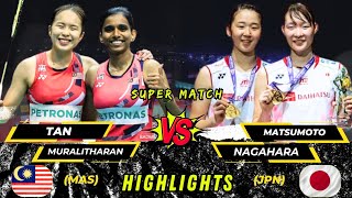 Super Match 🔴 Pearly TanThinaah Muralitharan vs MatsumotoNagahara before Denmark open 2024 [upl. by Lenox435]