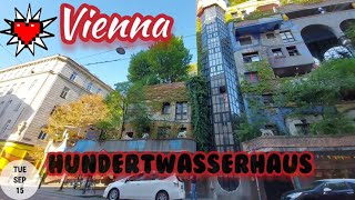 Hundertwasserhaus 3rd district Vienna 🇦🇹 [upl. by Soracco]