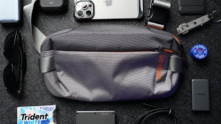 The PERFECT Tech EDC Sling Bag Tomtoc T21 [upl. by Lanod]