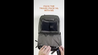 Nomatic  Packing the Travel Pack 14L in less than 30 Seconds [upl. by Herzel50]