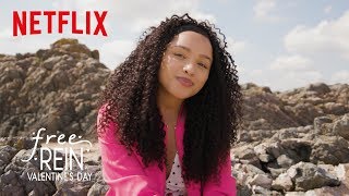 Free Rein Valentines Day  Jaylen Barron Behind The Scenes  Netflix [upl. by Notned]