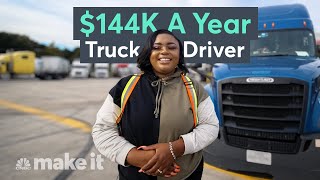 I Bring In 144K A Year Driving Trucks  On The Job [upl. by Sekoorb60]