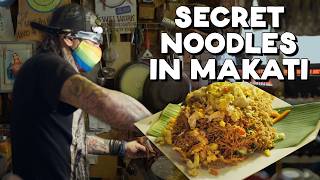 Former Rockstar Sells Pancit HabHab in Poblacion Makati in a Secret Shop [upl. by Ellen]