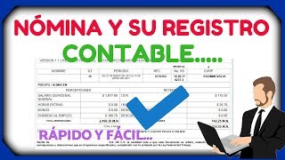 ⭐QUÉ ES LA NÓMINA Y SU REGISTRO CONTABLE 👉👉PASO A PASO 😎✅ [upl. by Eirtemed]