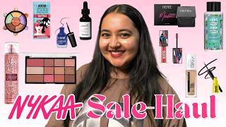 Nykaa Hot Pink Sale Haul  Recommendations🌸  Starts at ₹85 Affordable Discounts [upl. by Xilef313]