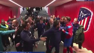 Atletico Madrid vs Man City Entire Tunnel Fight [upl. by Neila721]