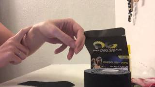 Best Kinesiology Tape  for De Quervains Tendinosis [upl. by Nomzaj]