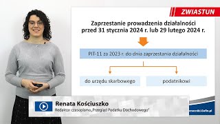 Sporządzanie PIT11 za 2023 rok  ZWIASTUN [upl. by Anyrtak]