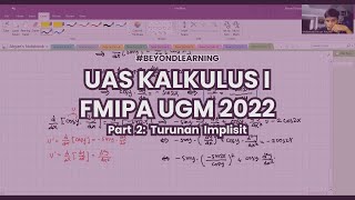 Bahas UAS Kalkulus I FMIPA UGM 2022 25 [upl. by Jude]